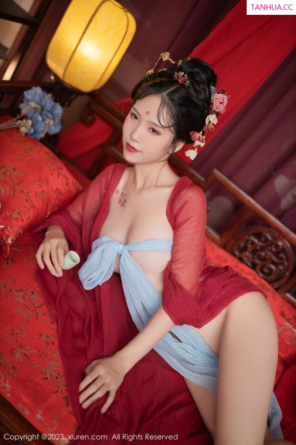 陈若依 抖娘利世 [XiuRen]高清写真图 2023.01.18 No.6154 利世 古装美腿第55张图片